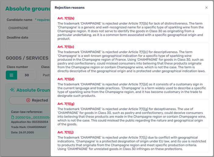 Reason with case law, not guesses